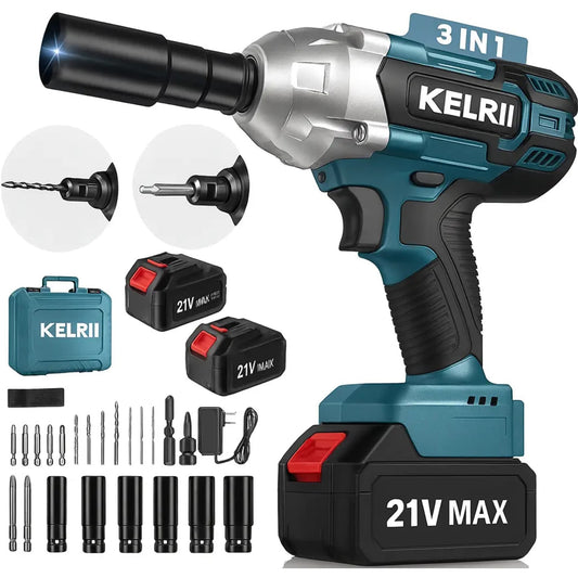 KELRII TorqueMax 650 Pro ⚡ + Free Battery & Charger